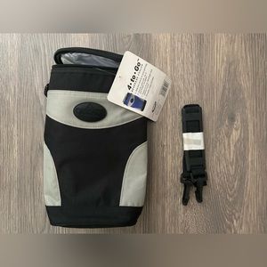 4-To-Go Soft Zippered Beverage Cooler with Shoulder Strap & Clip - Golf, Travel